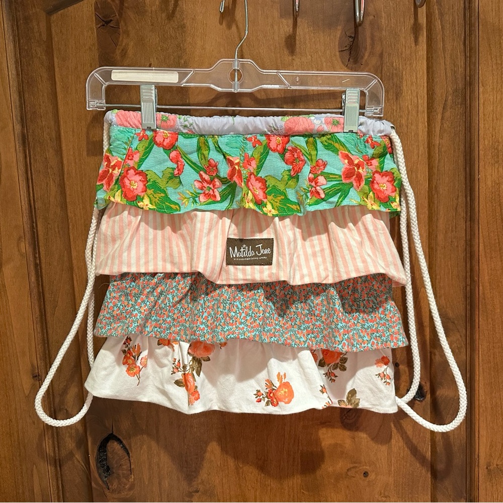 Matilda Jane In the Ruffles Drawstring Cinch Backpack